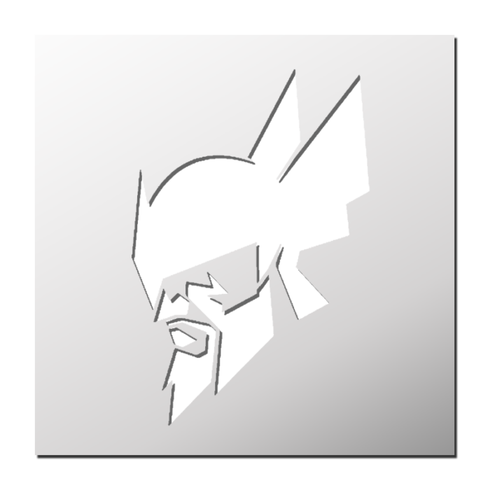 Pochoir Viking