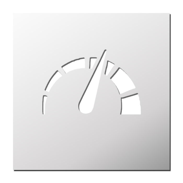 Pochoir Compteur de Vitesse