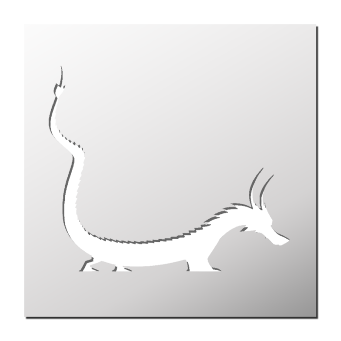 Pochoir Dragon