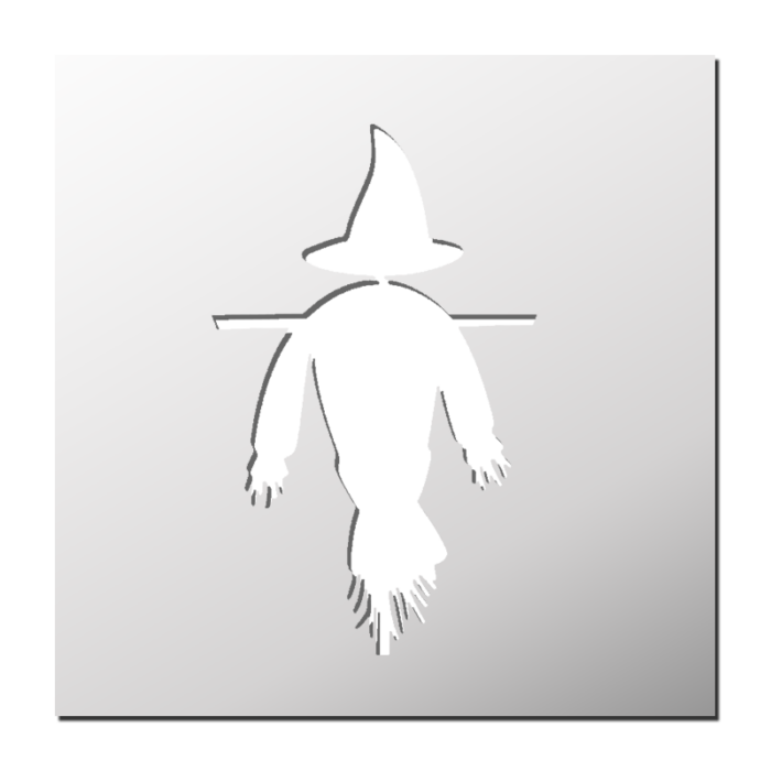 Pochoir Epouvantail