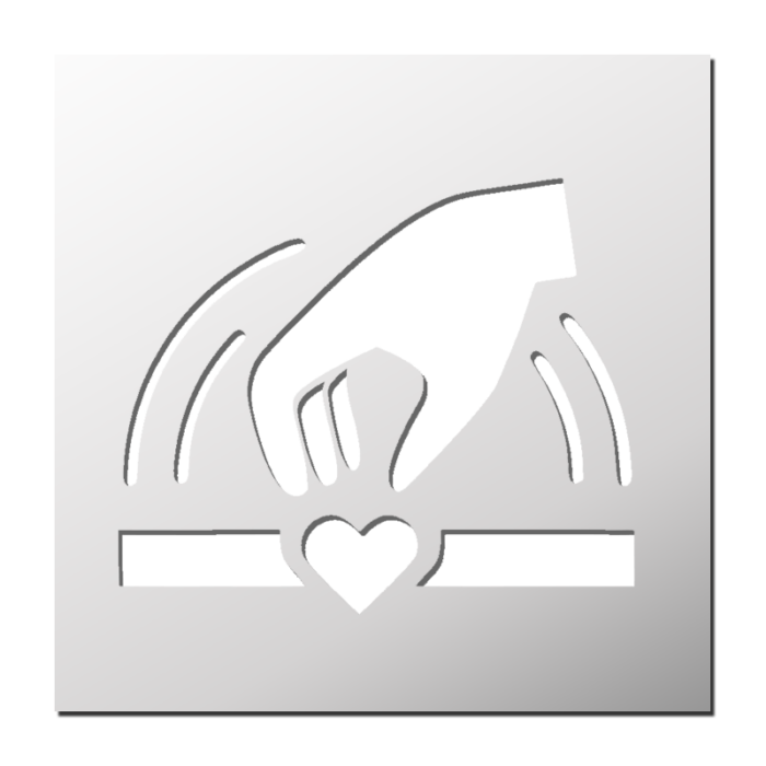 Pochoir Amour