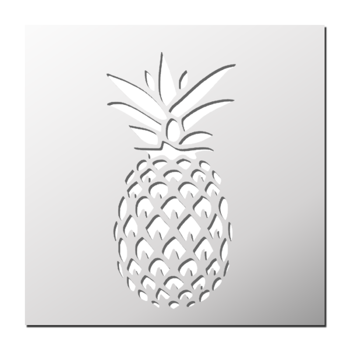 Pochoir Ananas