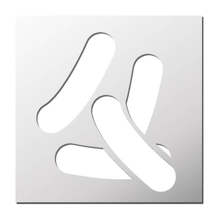 Pochoir Bactéries