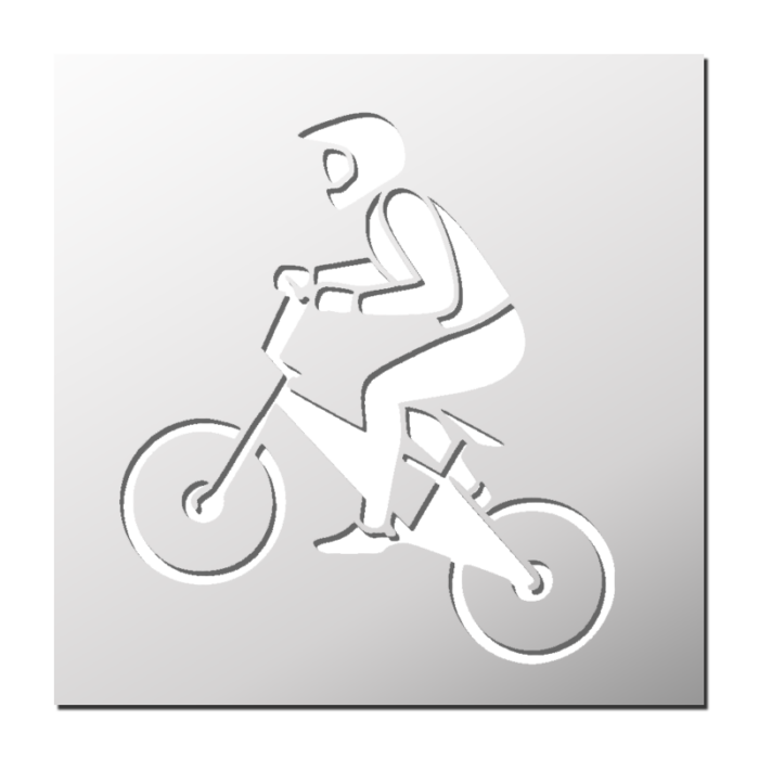 Pochoir BMX