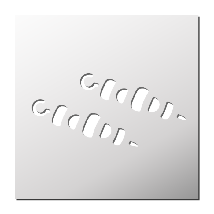 Pochoir Brochettes