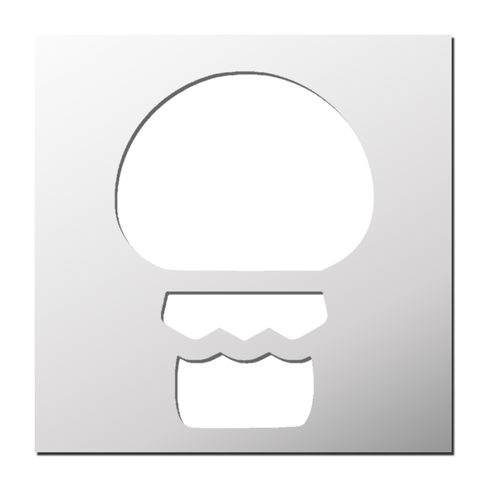 Pochoir Champignon