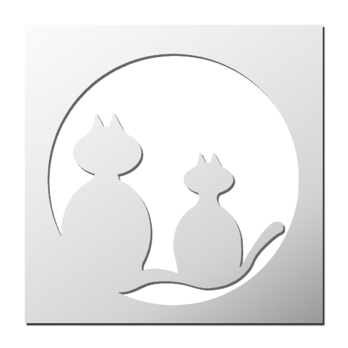 Pochoir Chats