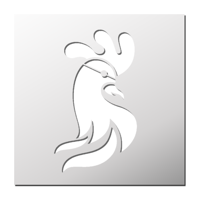 Pochoir Coq