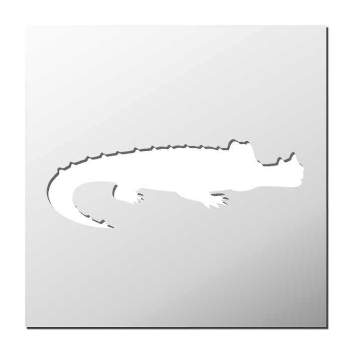 Pochoir Crocodile