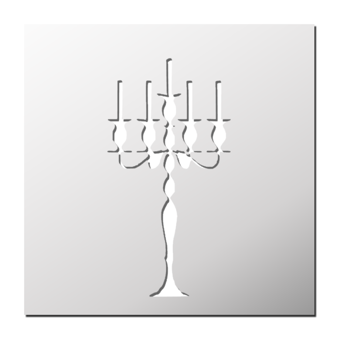 Pochoir Chandelier