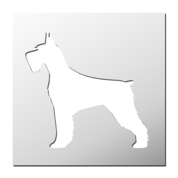 Pochoir Chien