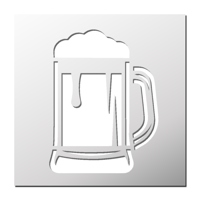 Pochoir Bière