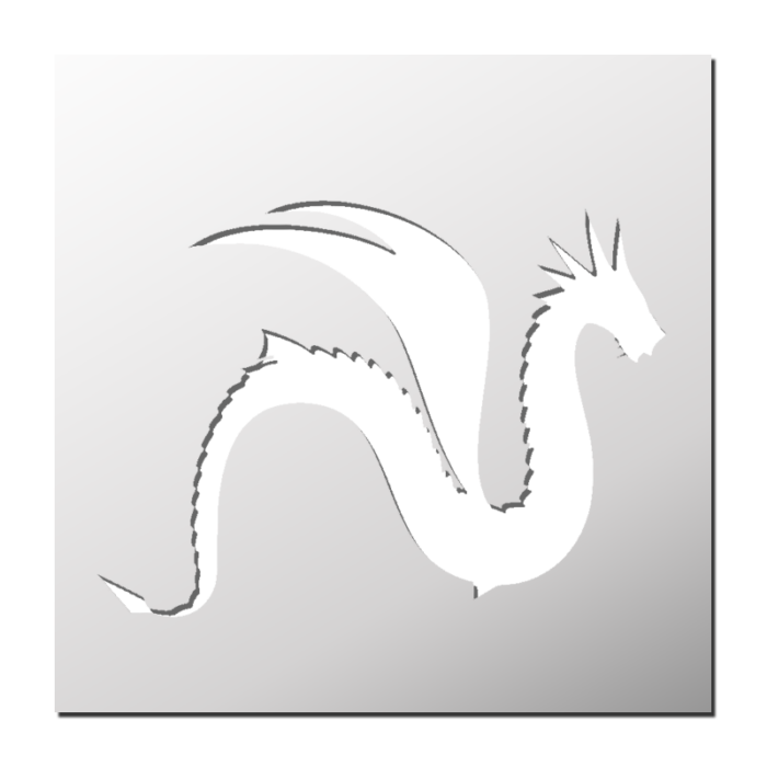 Pochoir Dragon