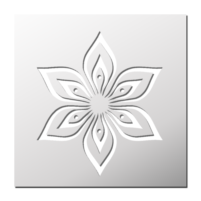 Pochoir Fleur