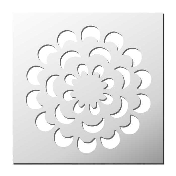 Pochoir Fleur
