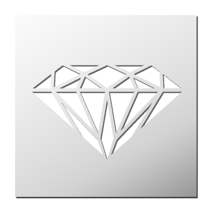 Pochoir Diamant