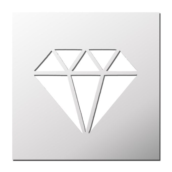 Pochoir Diamant