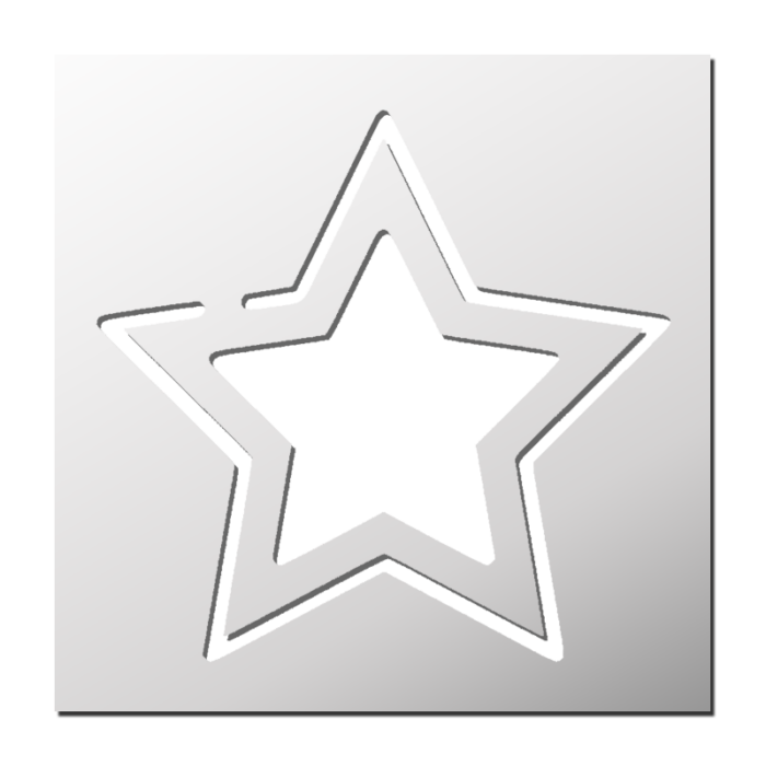 Pochoir Etoile