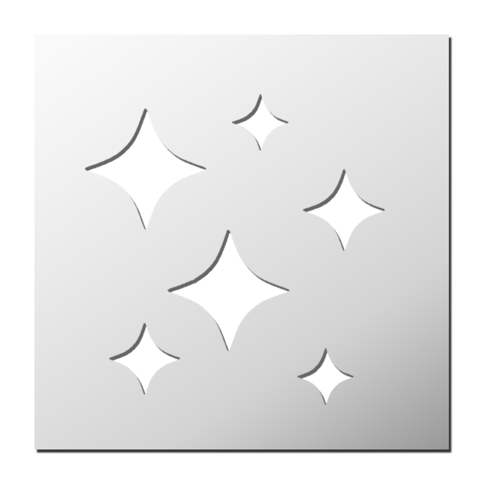 Pochoir Etoiles