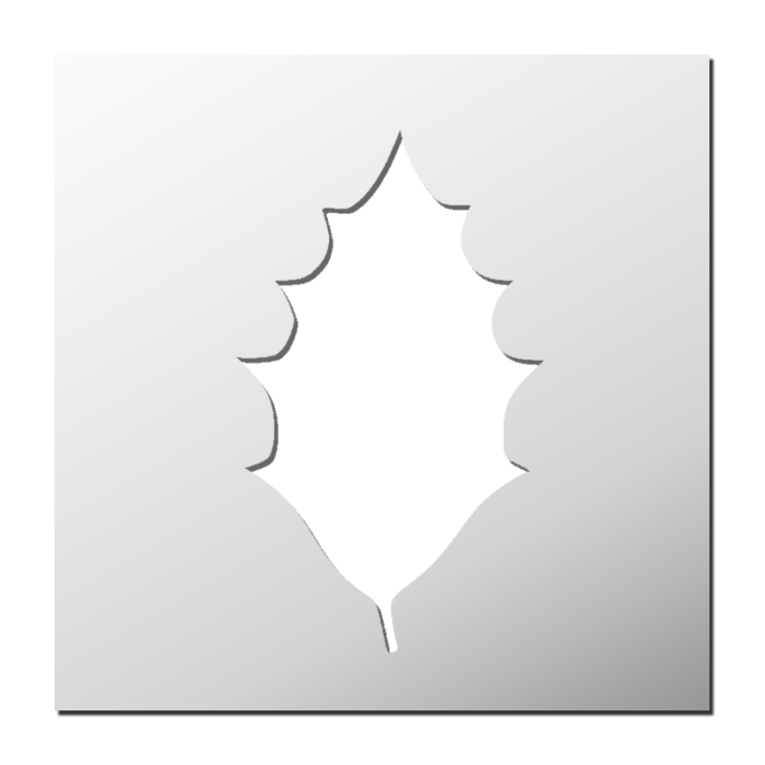 Pochoir Feuille