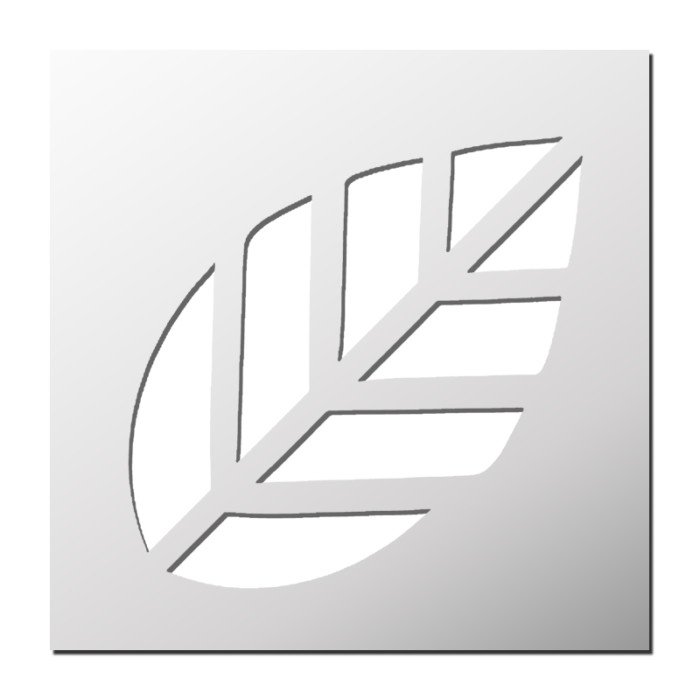 Pochoir Feuille