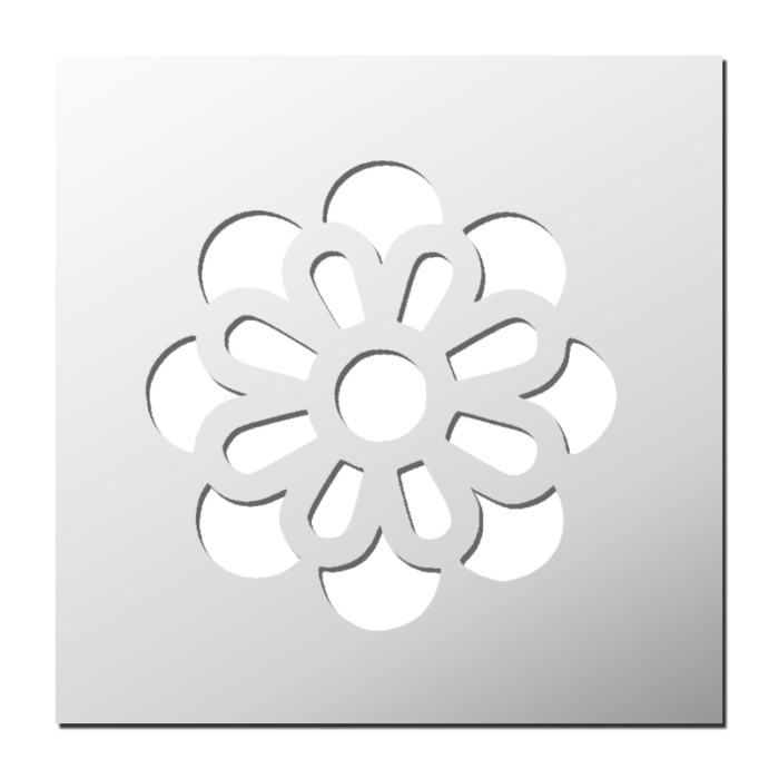 Pochoir Fleur