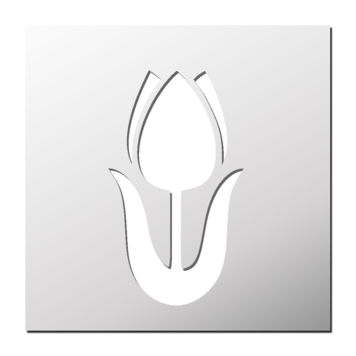 Pochoir Fleur Tulipe