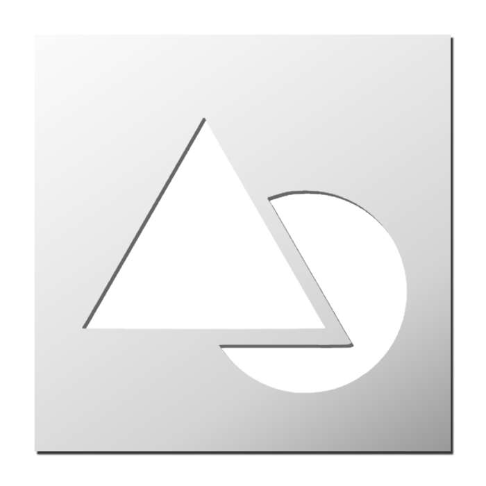 Pochoir Formes géométriques