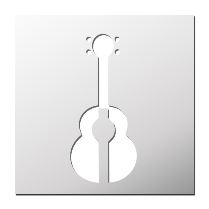Pochoir Guitare