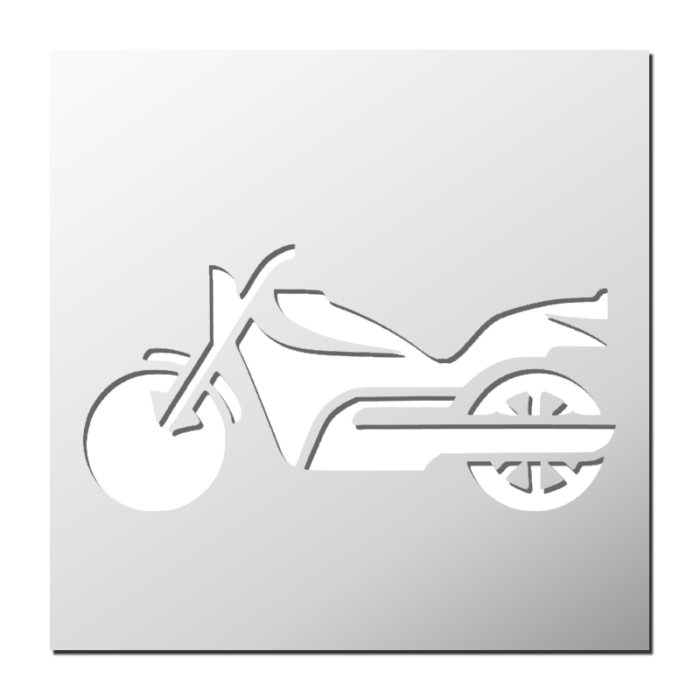 Pochoir Moto Harley-Davidson