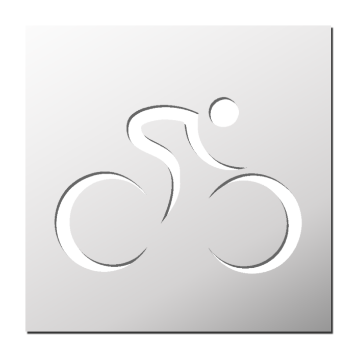 Pochoir Cyclisme