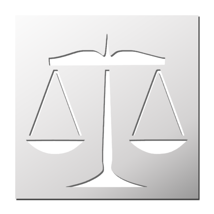 Pochoir Justice