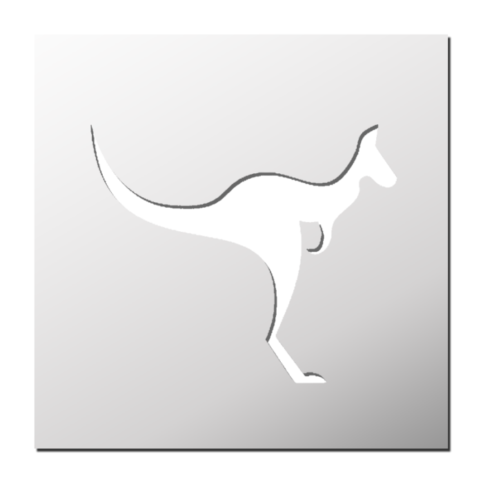 Pochoir Kangourou