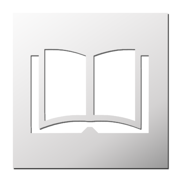 Pochoir Livre