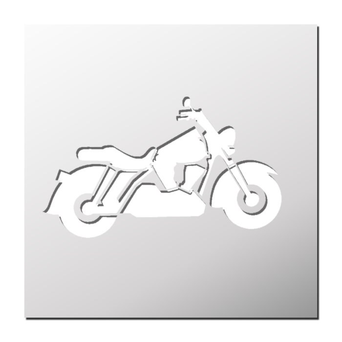 Pochoir Moto