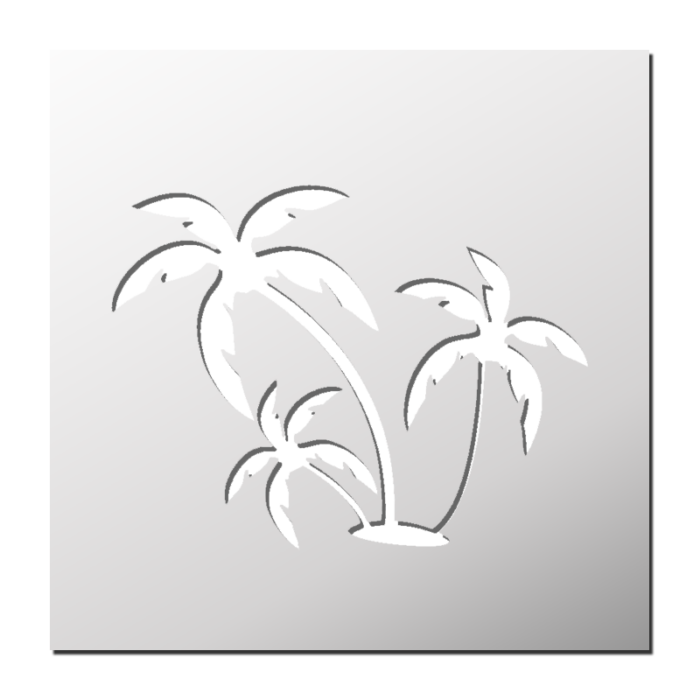 Pochoir Palmiers
