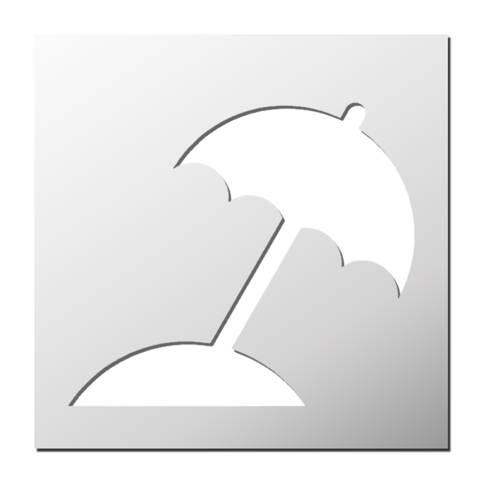 Pochoir Parasol