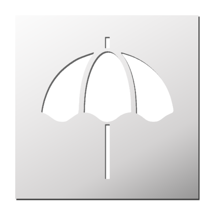 Pochoir Parasol