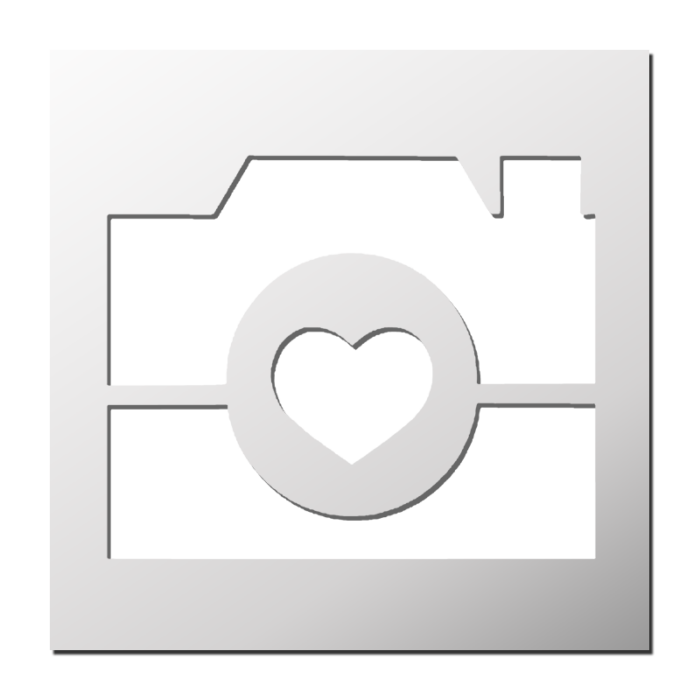 Pochoir Photo de mariage