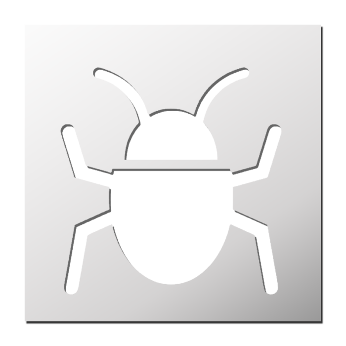 Pochoir Punaise