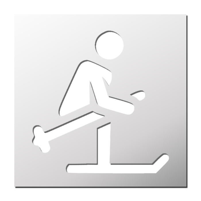 Pochoir Ski