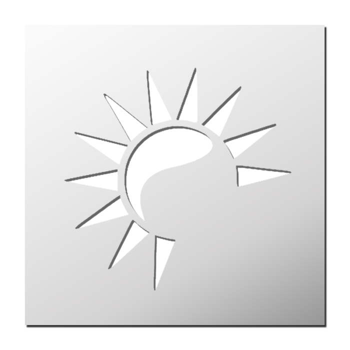 Pochoir Soleil