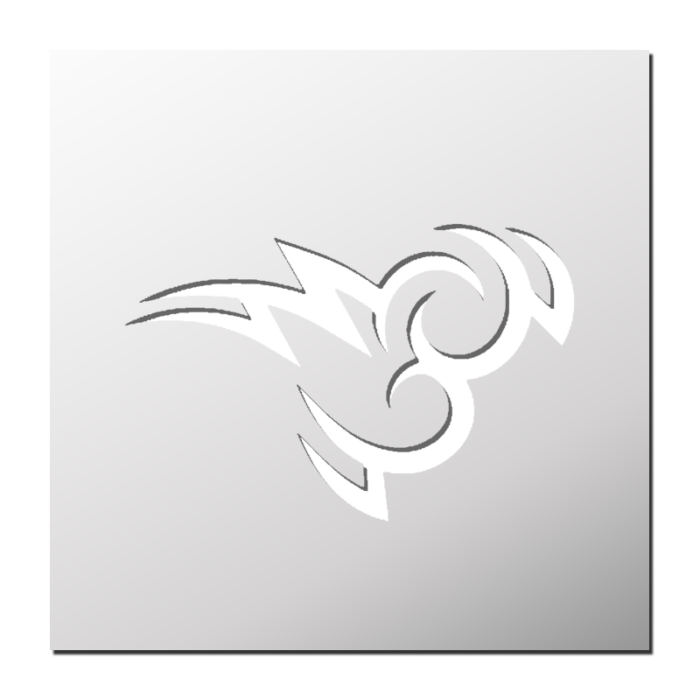 Pochoir Tribal