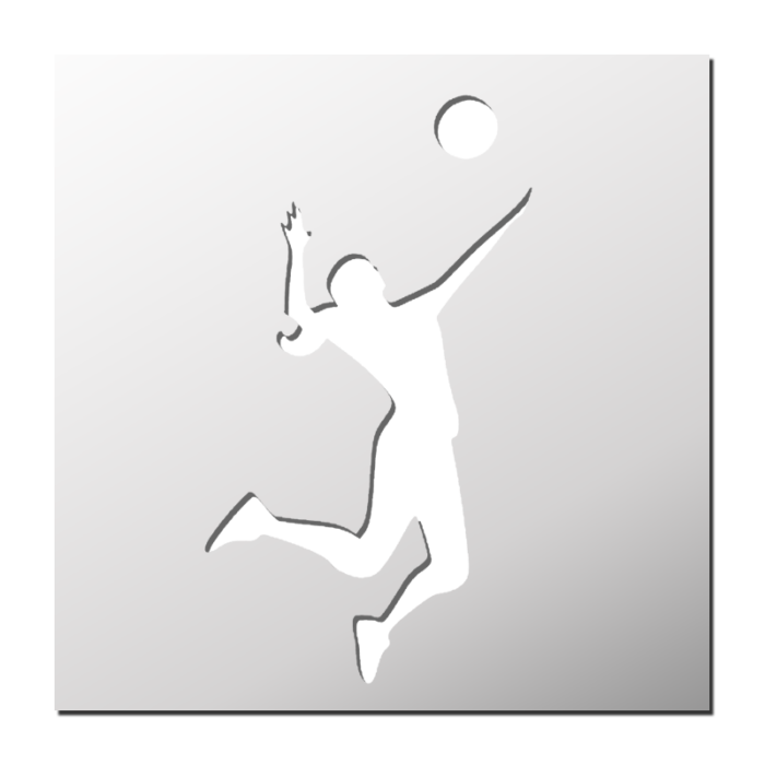 Pochoir Volley-ball
