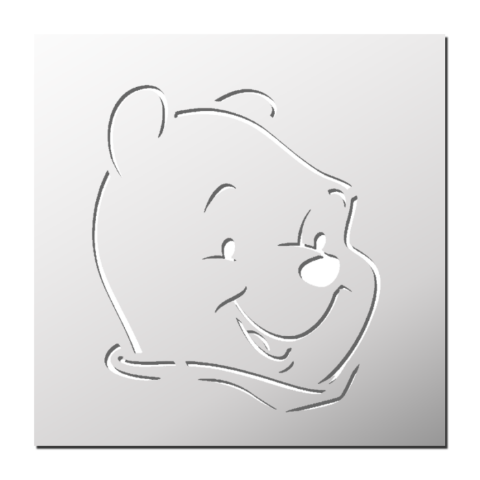 Pochoir Winnie Ourson
