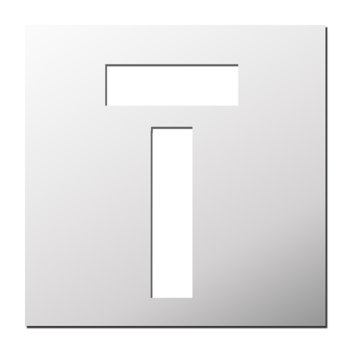 Pochoir T