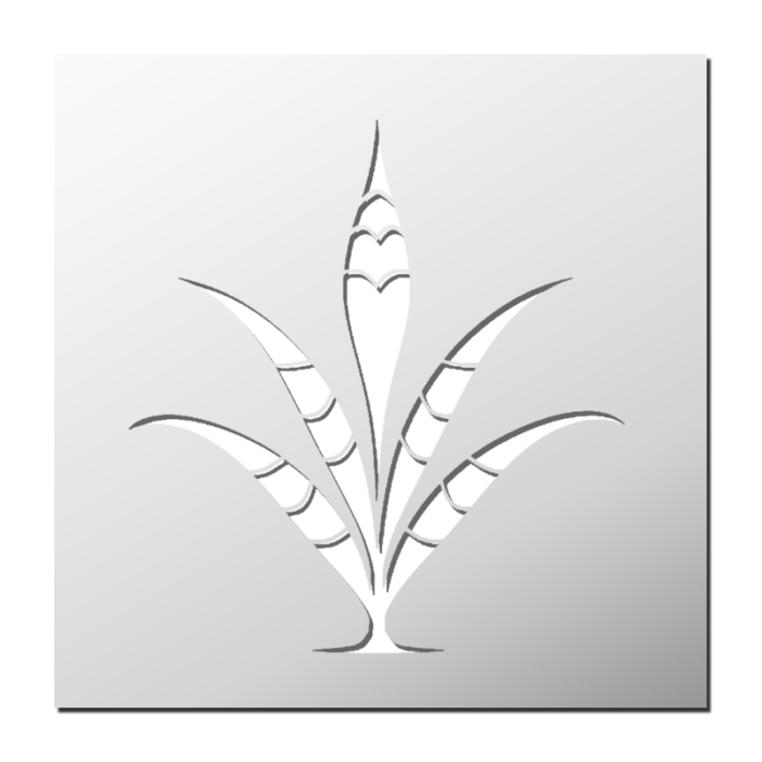 Pochoir Aloe vera