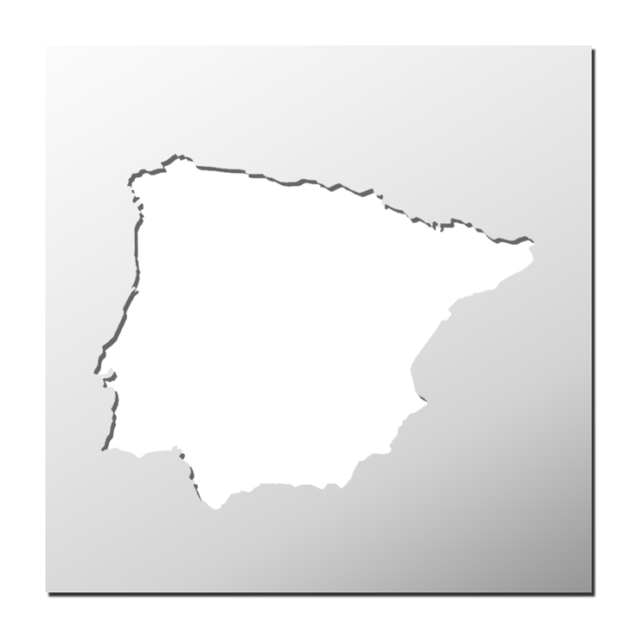 Pochoir Espagne + Portugal