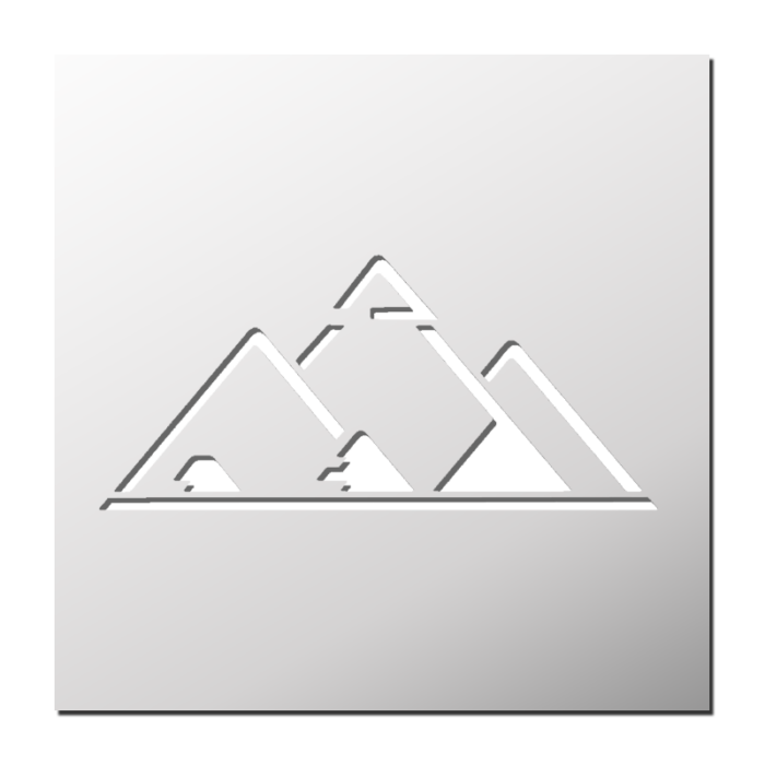 Pochoir Pyramide