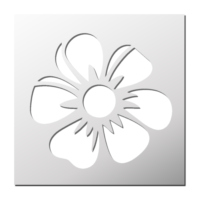 Pochoir Fleur